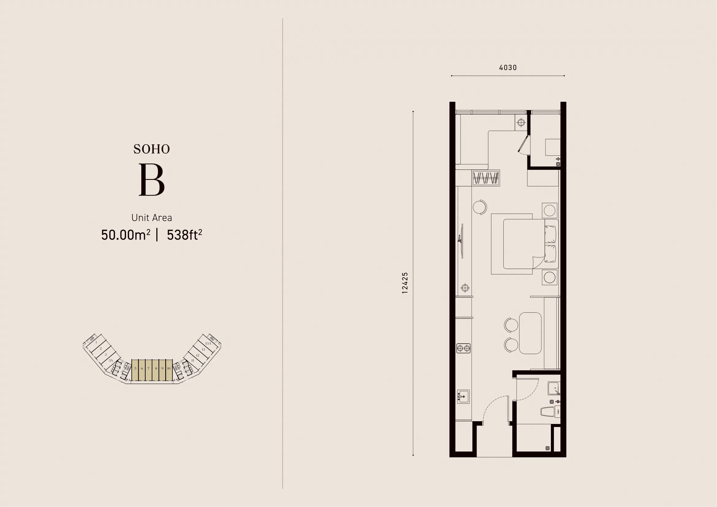 Hallson - SOHO B Layout